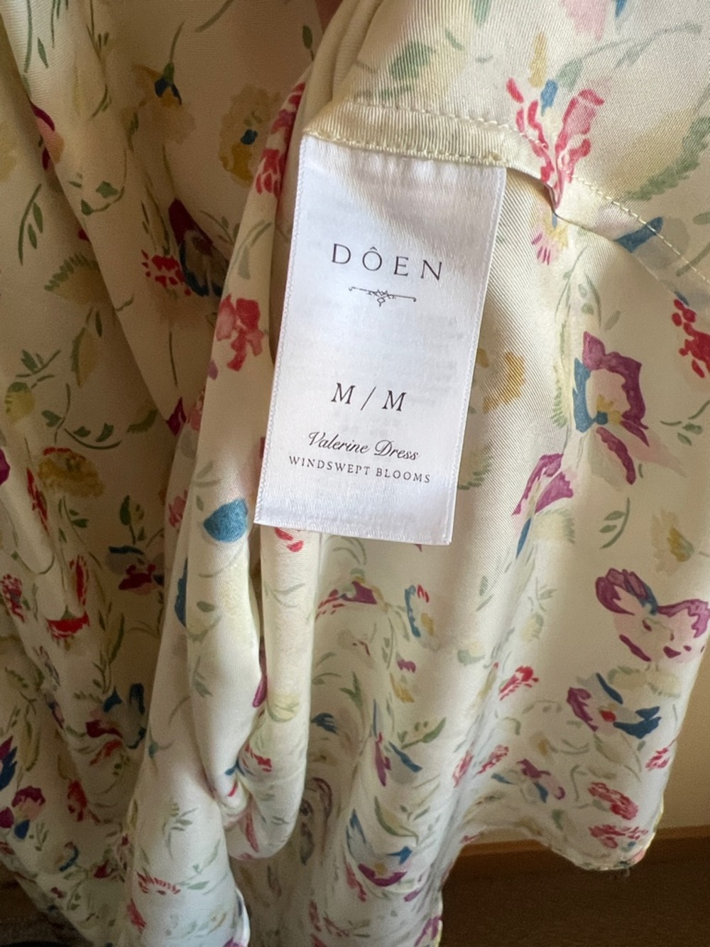 NWT Doen Valerine Dress Windswept Blooms - Picture 9 of 10